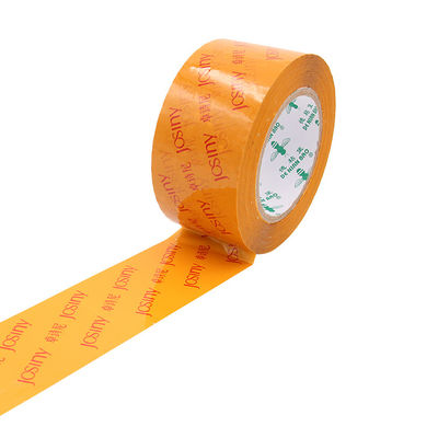 BOPP Yellowish Yellow Packing Packaging Adhesive Sealing Custom Printed Tape Tape