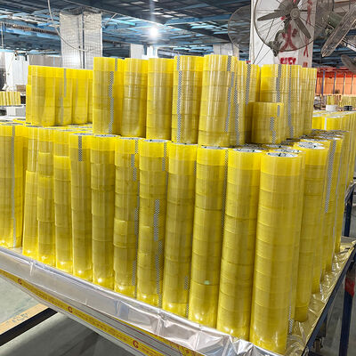 투명 투명 노란색 강한 접착성 방수 포장 테이프